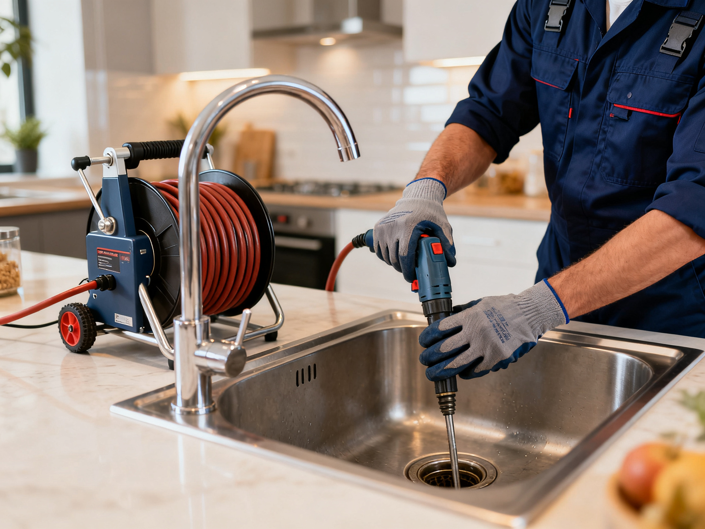 Professional drain cleaning service in Guangzhou